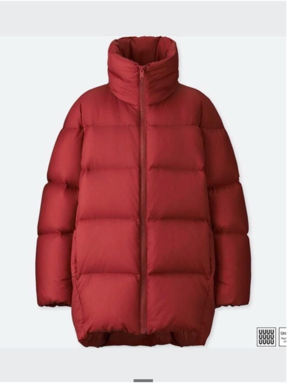 Uniqlo U Christophe Lemaire Oversized Down Puffer Jacket Red Size Small Fits